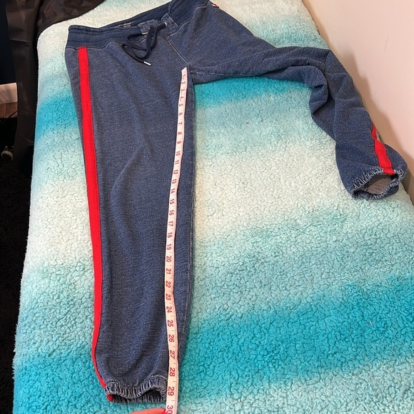 🔥Tommy Hilfiger Blue and Red Sweatpants🔥 - Picture 4 of 7
